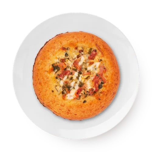 Закрытая мини-пицца в булочке – кулинарный рецепт