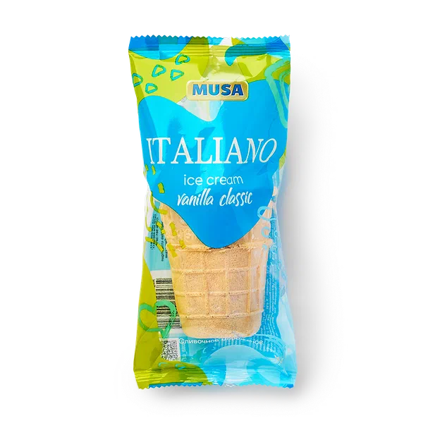Мороженое Italiano Musa в стаканчике