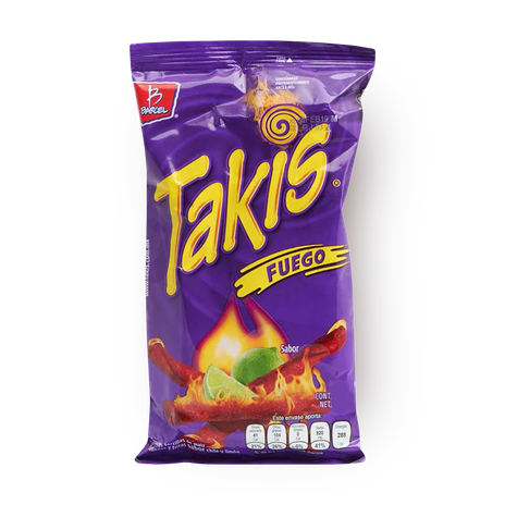 Takis Fuego Spicy Chili Pepper and Lime Rolled Tortilla Chips