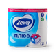 Туалетная бумага Zewa Плюс белая 2 слоя