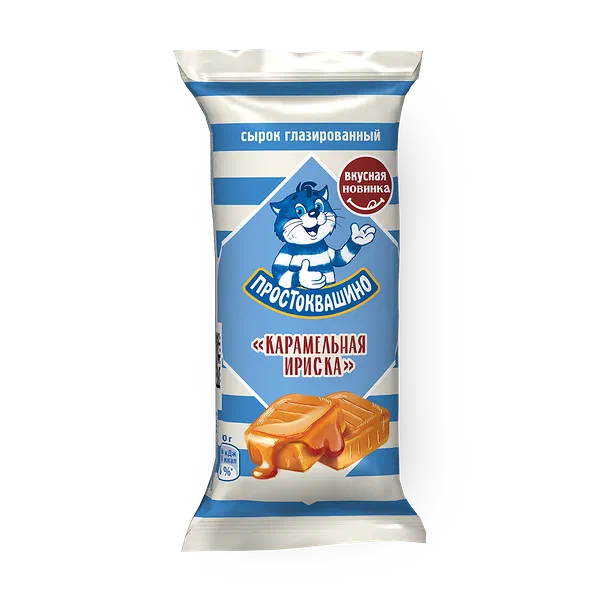 Сырок «Простоквашино» карамельная ириска 23%