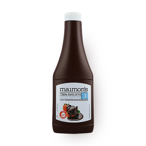 Chocolate flavored syrup