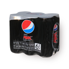 Pepsi Max six pack can