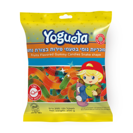 Yogueta Snake-shaped Gummy Candies