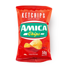 Чипсы Amica Chips Ketchips вкус кетчу­па