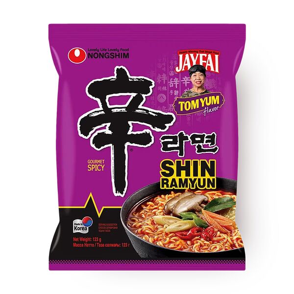 Лапша быстрого приготовления Шин Рамен Том Ям Nongshim