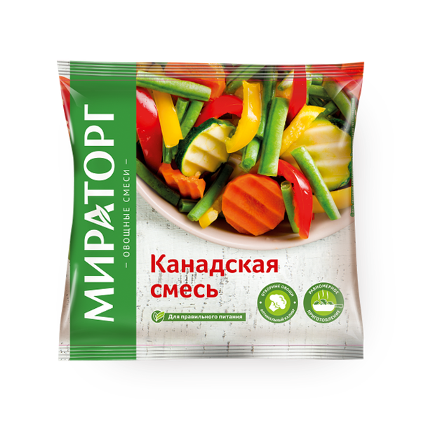 Смесь овощная Канадская «Мираторг» замороженная
