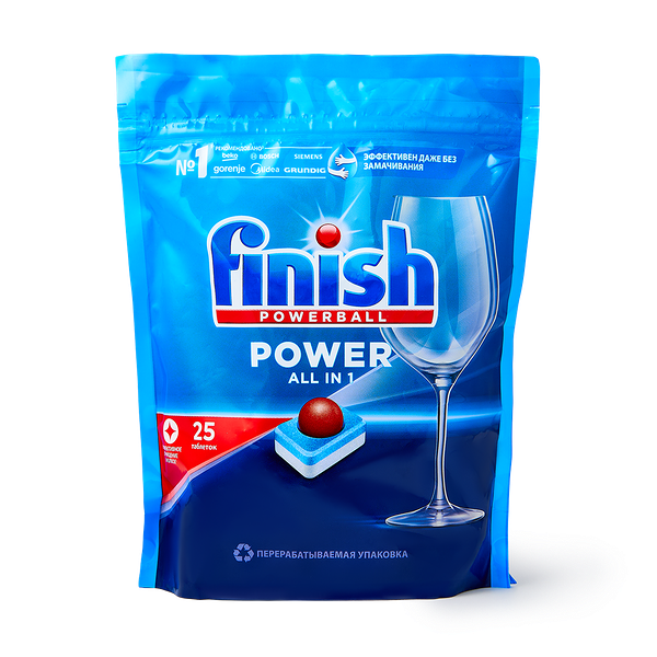 Таблет­ки для ПММ Finish Power All in 1