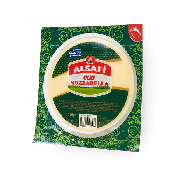 Сыр рассольный Моцарелла Alsafi 45%