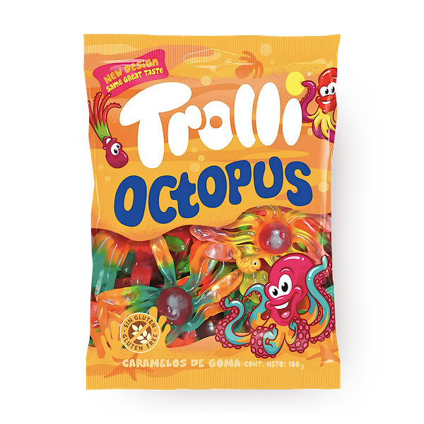 Мармелад Trolli Octopus Осьминог