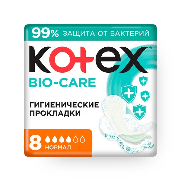 Прокладки ежедневные Kotex Bio-Care Normal