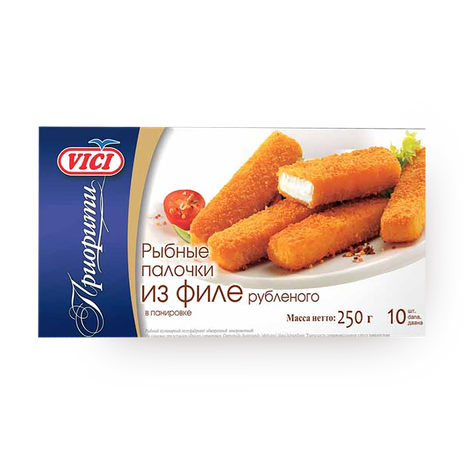 Рыбные палочки из рубленого филе Vici