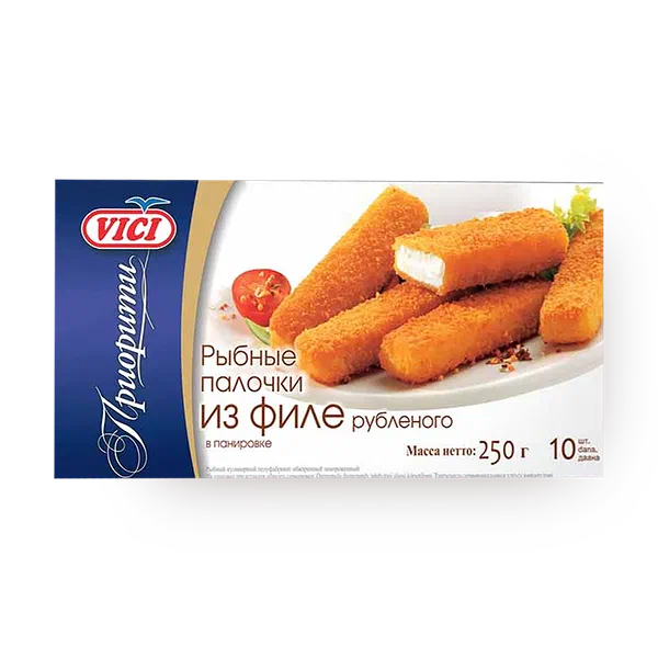 Рыбные палочки из рубленого филе Vici