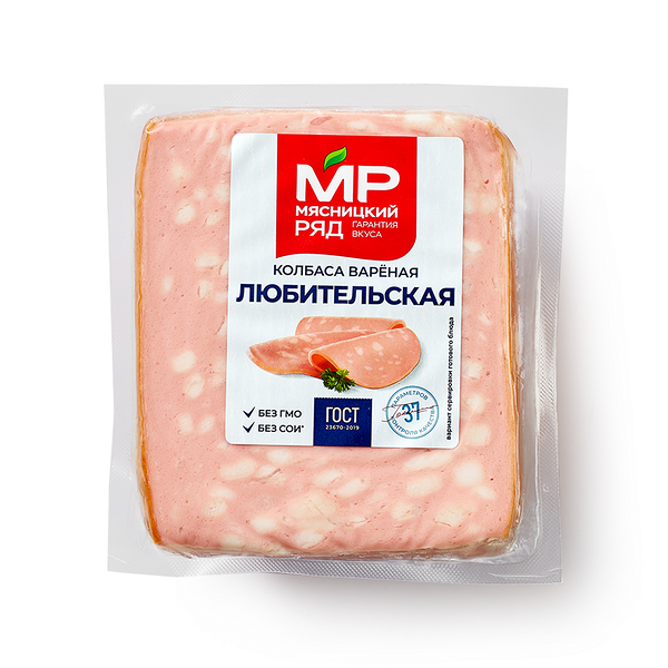 Колбаса Любительская «Мясницкий ряд» варёная