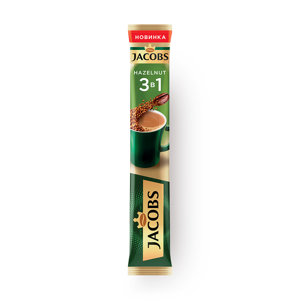 Кофе Jacobs Monarch 3в1 Fd Лесной орех