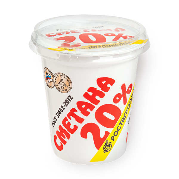 Сметана 20% «Ростагроэкспорт»
