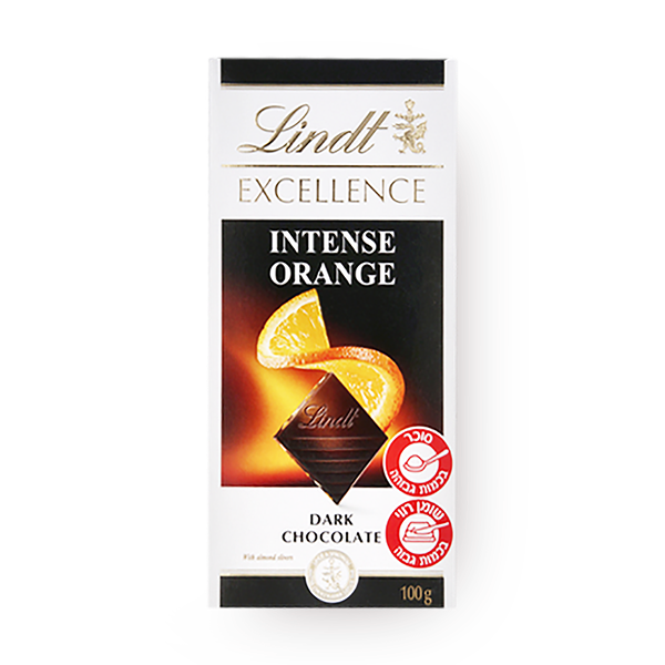 Lindt excellence Dark Chocolate With Orange