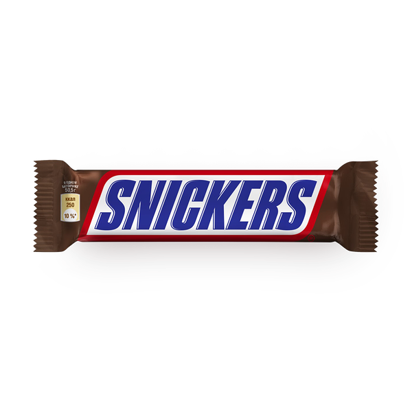 Шоколадный батончик Snickers