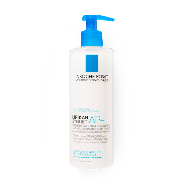 Крем-гель очищающий для лица и тела La Roche Posay Lipikar Syndet AP+ для лица и тела младенцев, детей и взрослых