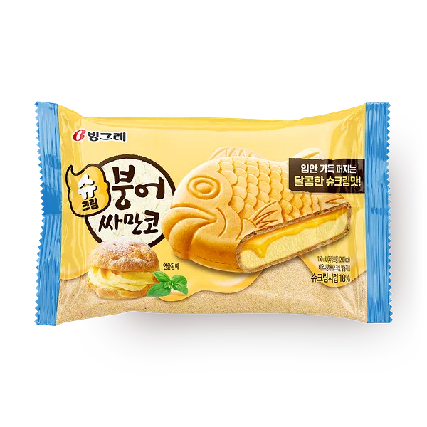 Мороженое крем-брюле Samanco Melona Binggrae