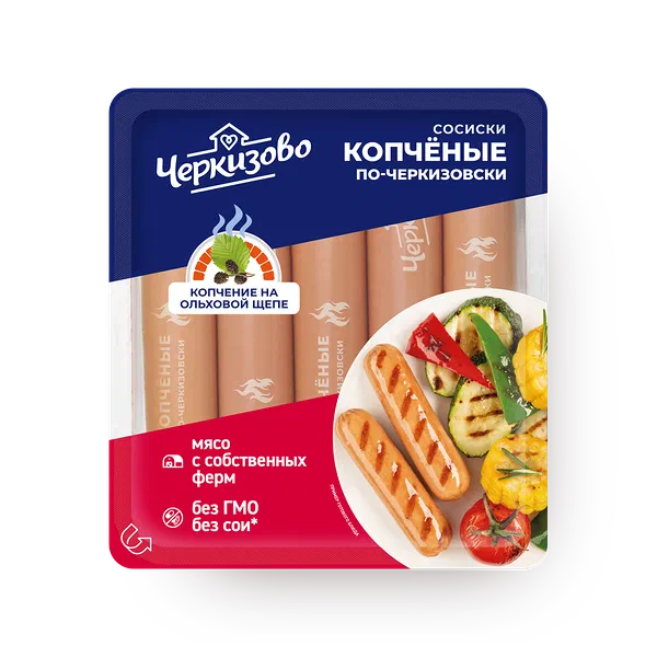 Сосиски копченые «Черкизово»