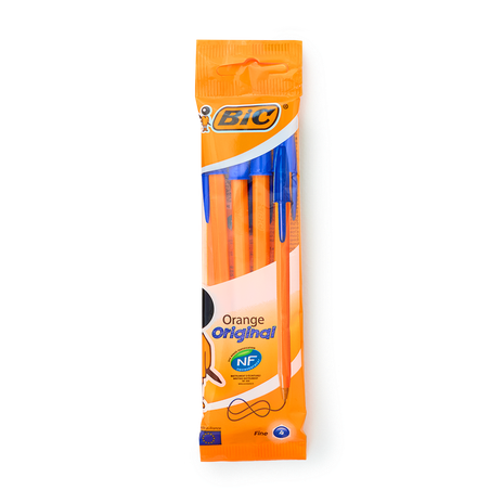 Ручки шариковые BIC Cristal Fine Orange синие