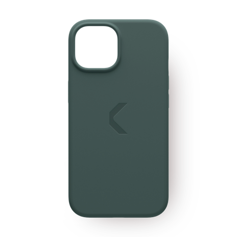 Чехол силиконовый Commo Shield Case для iPhone 15 Pro, с поддержкой беспроводной зарядки, Dark Gray