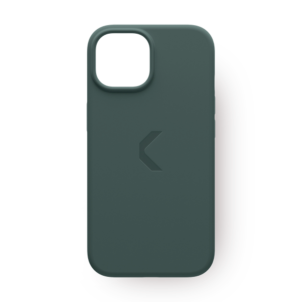 Чехол силиконовый Commo Shield Case для iPhone 15 Pro, с поддержкой беспроводной зарядки, Dark Gray