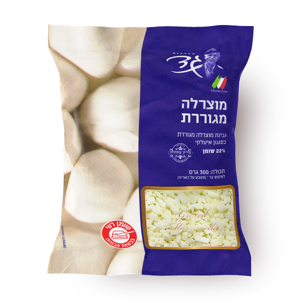 גבינת גד מוצרלה מגורדת 22%