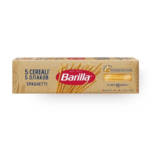 Макароны Spaghettini 5 злаков Barilla