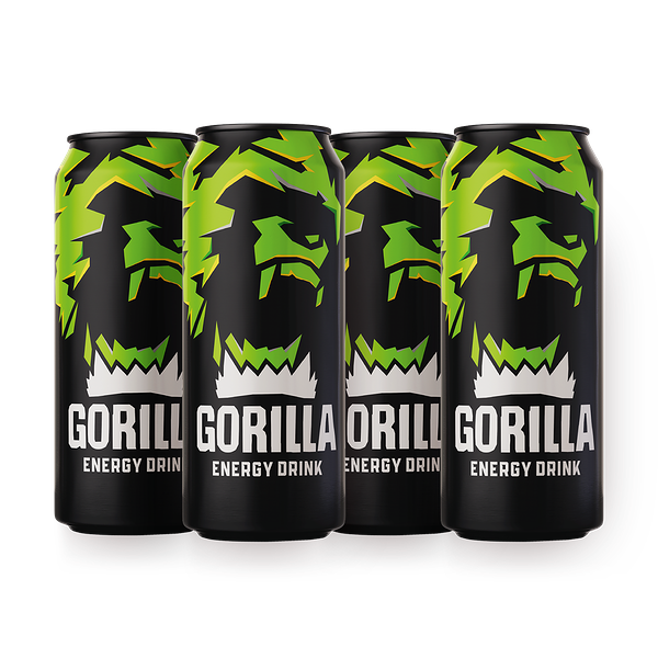 Энергетический напиток Gorilla Classic, 450ml 4шт