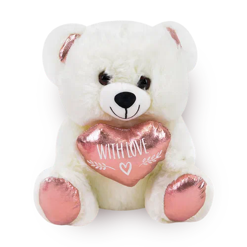 Rose gold teddy hot sale bear