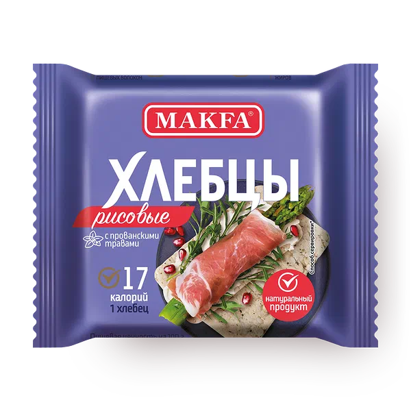 Хлебцы рисовые Makfa воздушные с прованскими травами