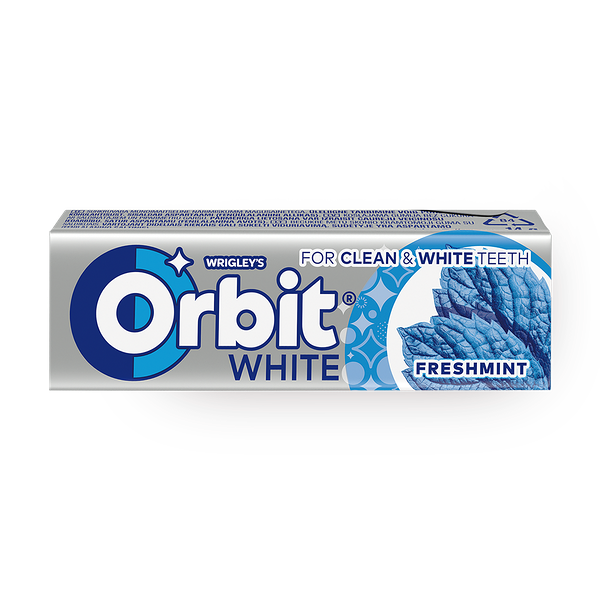 Жевательная резинка Orbit White Освежающая Мята