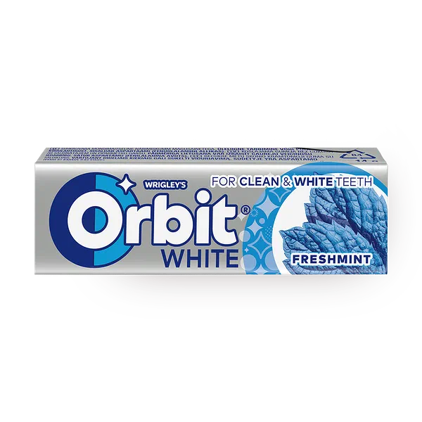 Жевательная резинка Orbit White Освежающая Мята