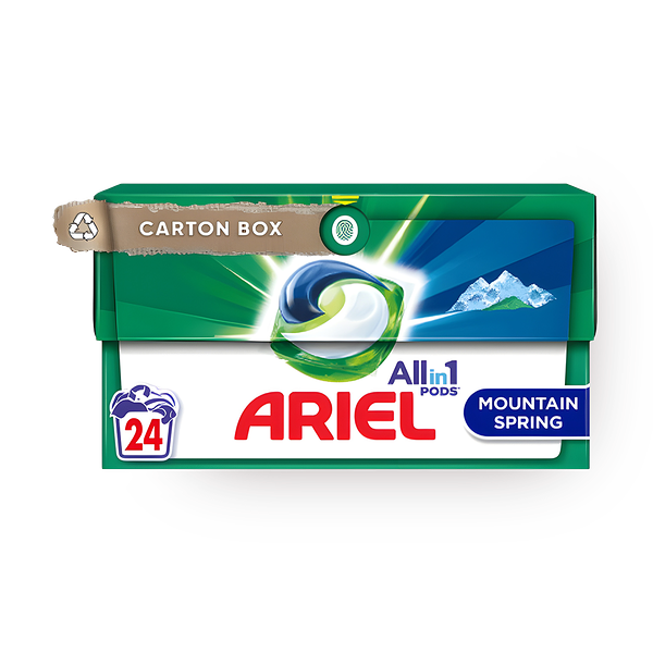 Капсулы для стирки Ariel Mountain Spring