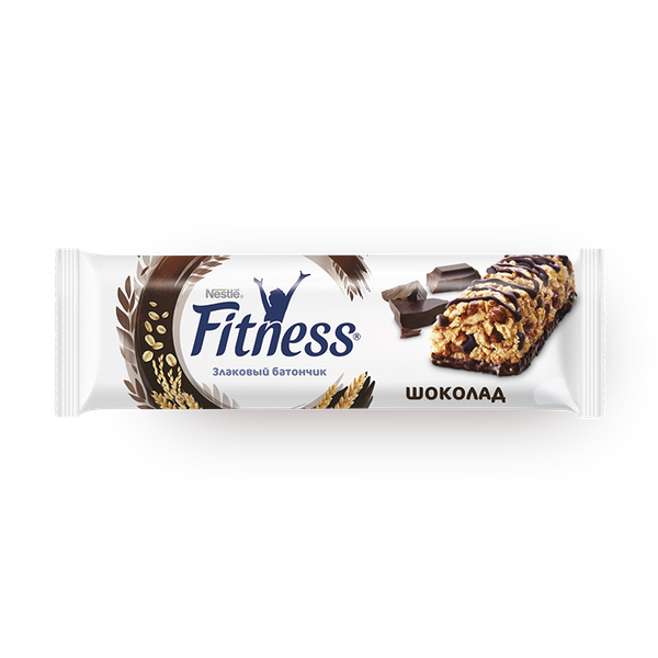 Батончик злаковый Fitness шоколад