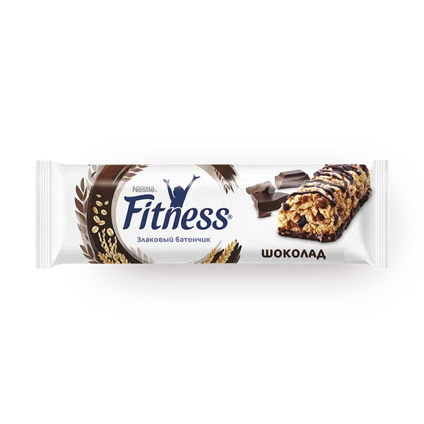 Батончик злаковый Fitness шоколад