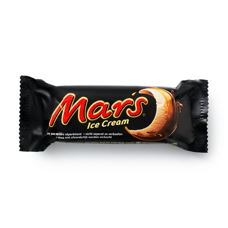 Мороженое Mars с карамелью в глазури