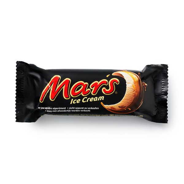 Мороженое Mars с карамелью в глазури
