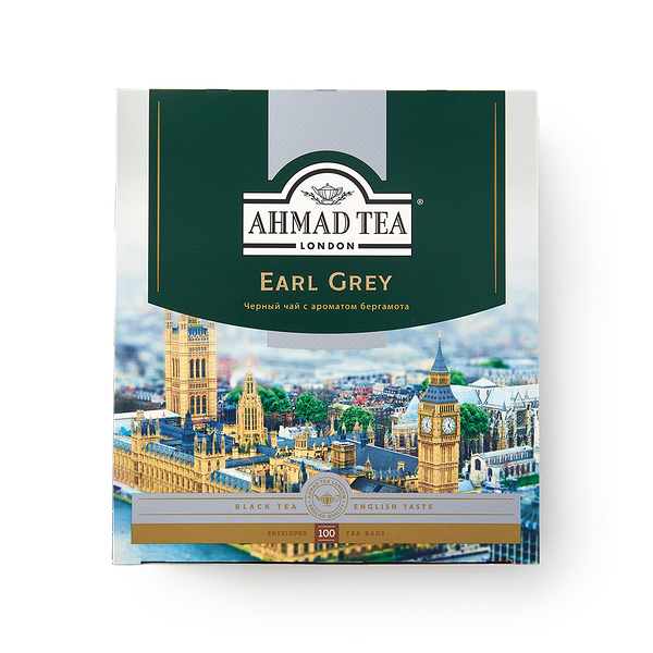 Чай чёрный Earl Grey Ahmad Tea берга­мот