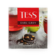 Чай чёрный Tess Earl Grey c ароматом бергамота в пакетиках