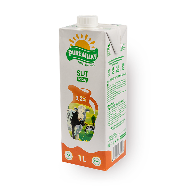 Молоко 3,2% Pure Milky