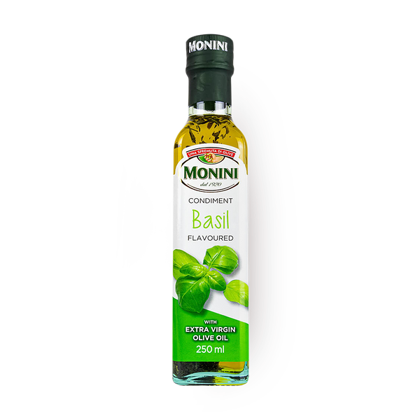Масло оливковое Extra Virgin Monini с базиликом