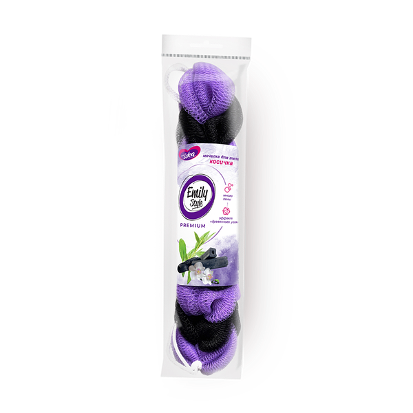 Губка для тела Fresh idea косичка