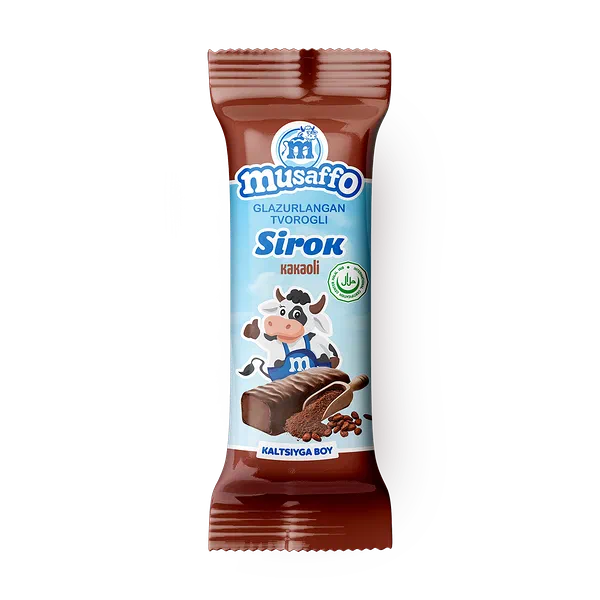 Сырок глазированный Musaffo с какао 23%