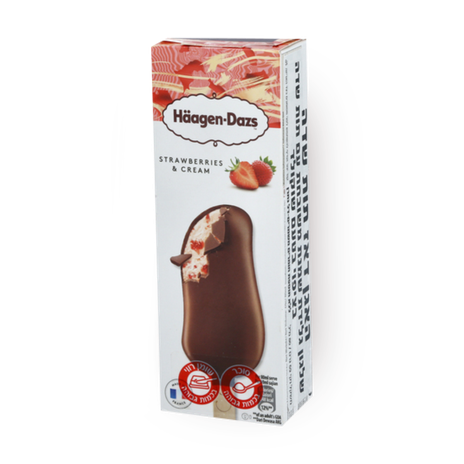Haagen-Dazs Chocolate strawberry ice cream bar