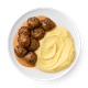 Митболы с картофельным пюре «Братья Караваевы»