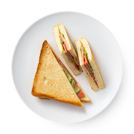 Клаб сэндвич с салями Mazzali