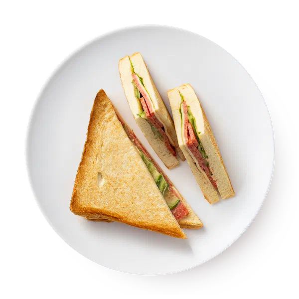 Клаб сэндвич с салями Mazzali